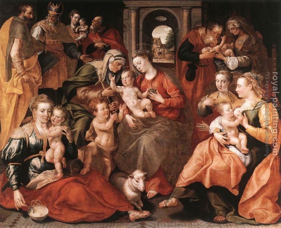 Marten De Vos : The Family of St Anne